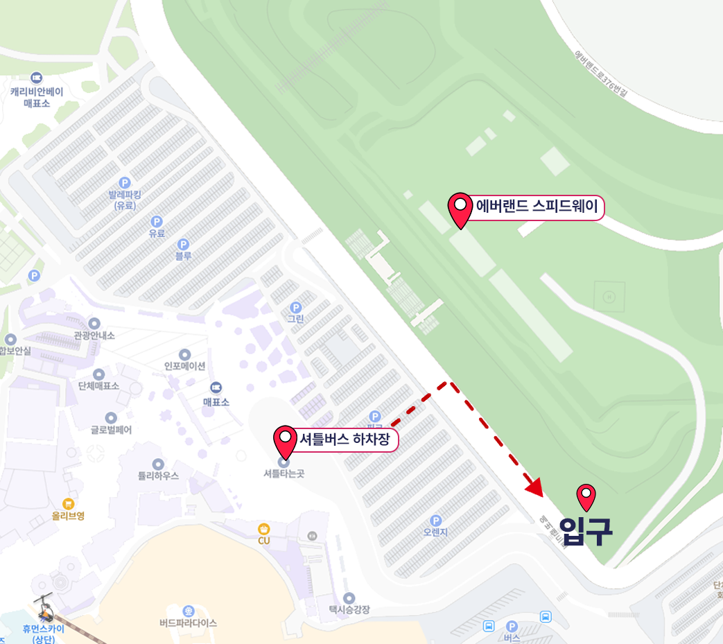 오시는 길 안내 지도
